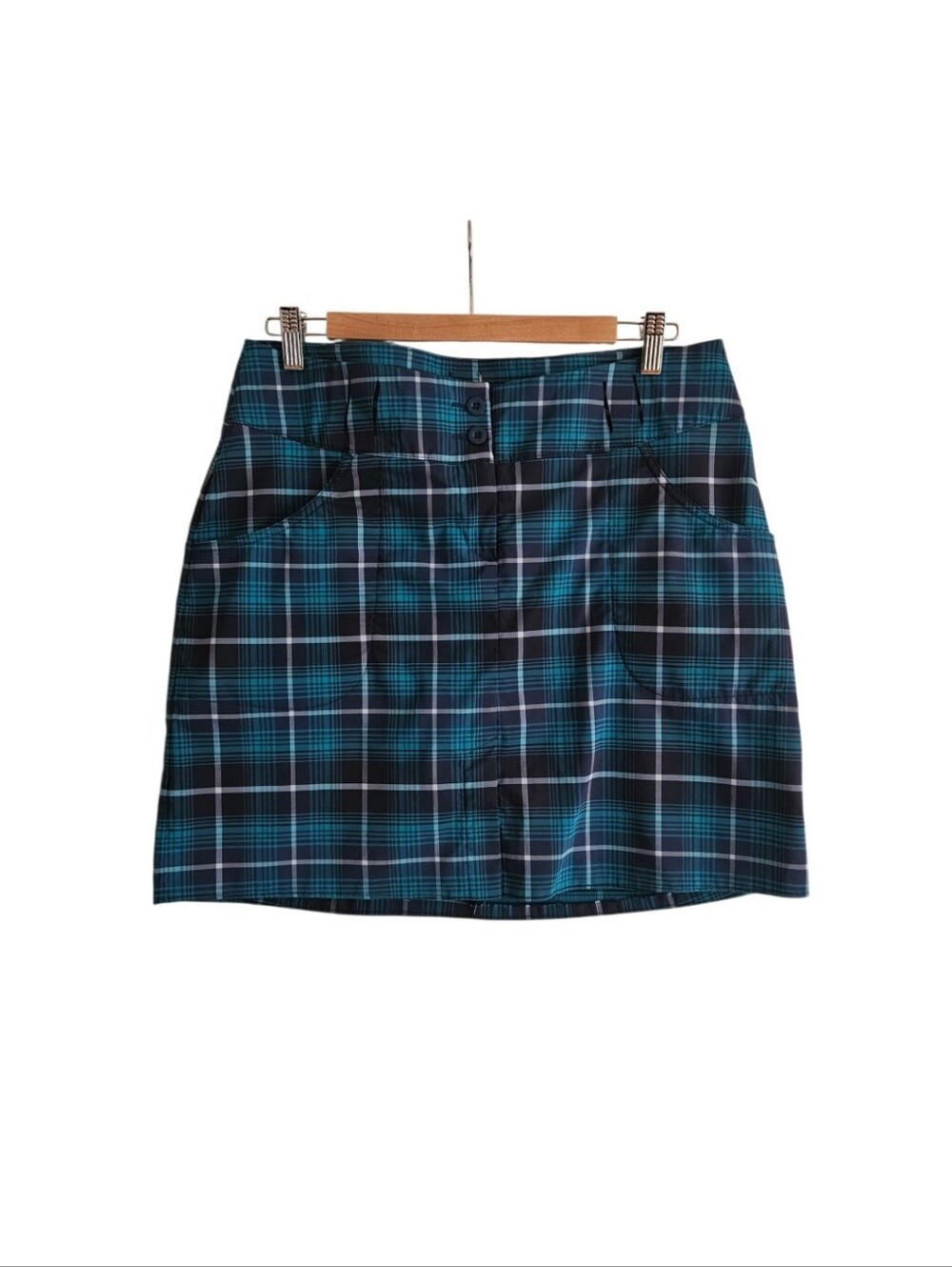 Nike Wmns 8 / M Plaid Golf Skirt w Pockets